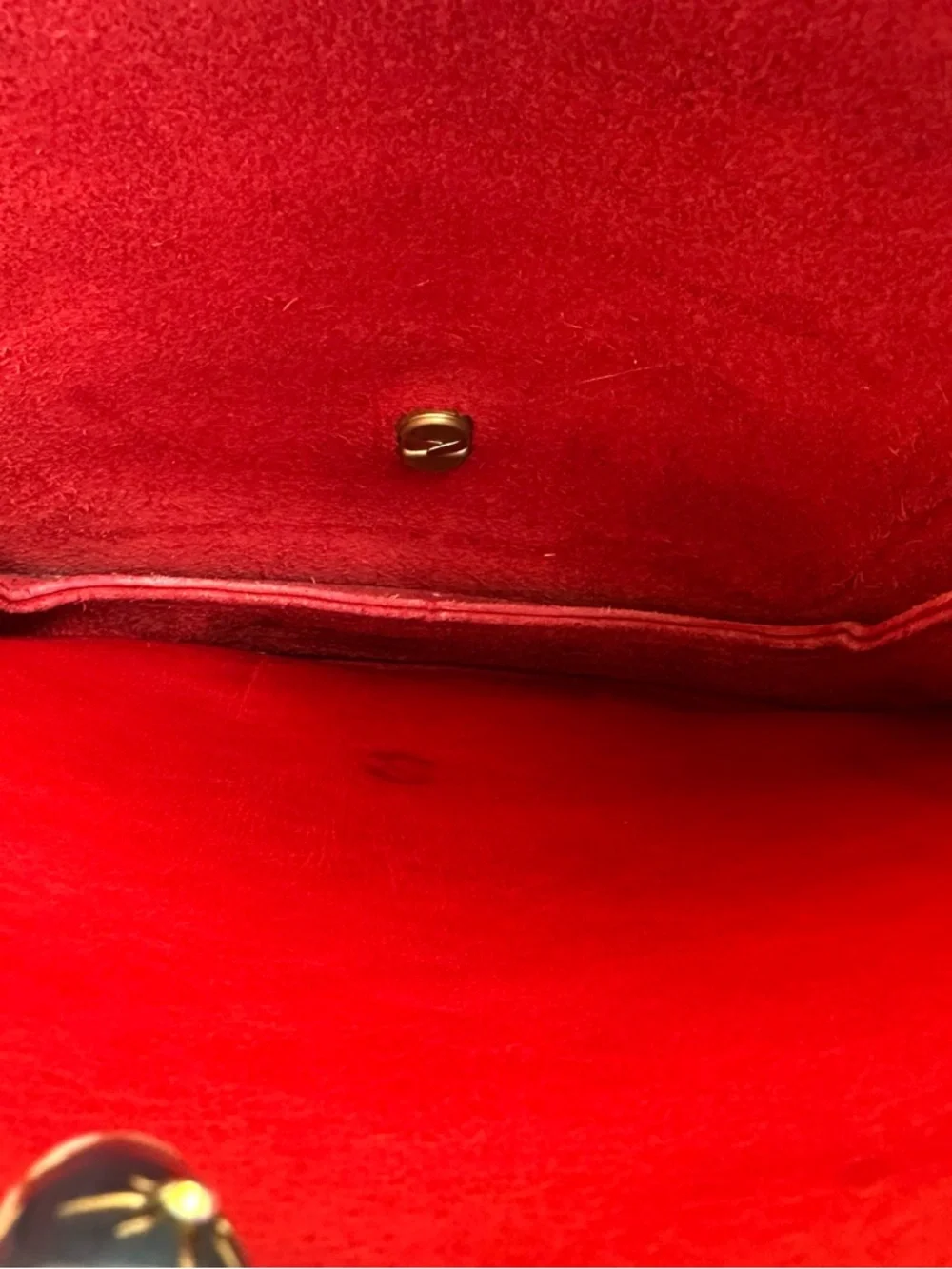 🌶️Vintage Red Coach Station Bag 5130🌶️ - Picture 9 of 11